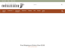 Tablet Screenshot of kitchenconnaisseur.com